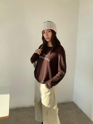 Embroidered Sweater