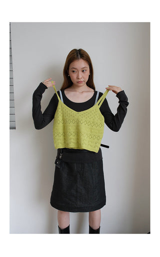 Knitted top