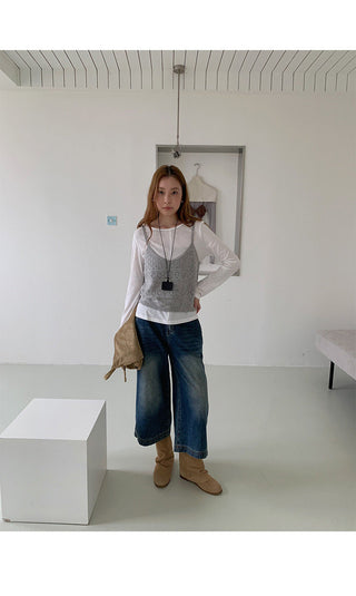 Knitted top