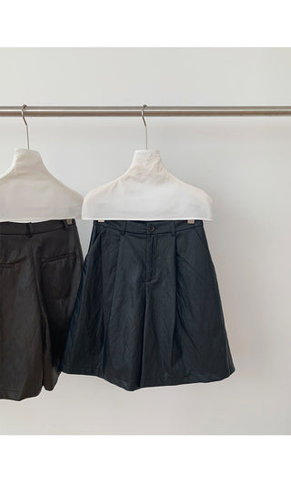 Leather Shorts