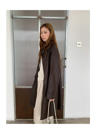 Leather Coat