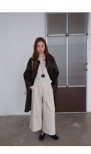 Leather Coat