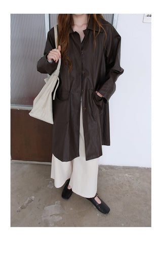 Leather Coat