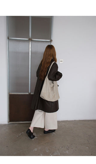 Leather Coat