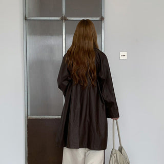 Leather Coat
