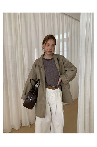 Leather Coat