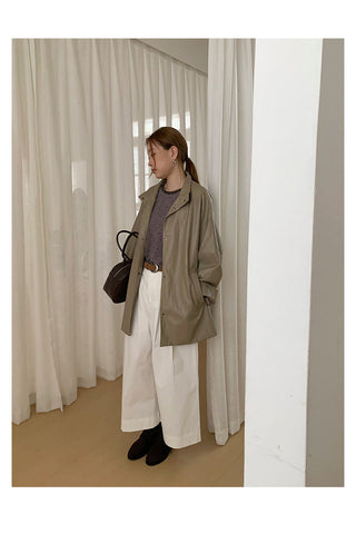 Leather Coat