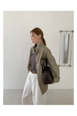 Leather Coat