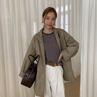 Leather Coat
