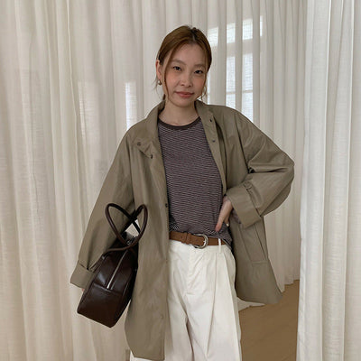 Leather Coat