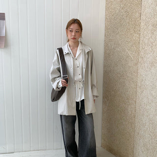 Leather Coat