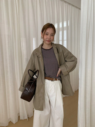 Leather Coat