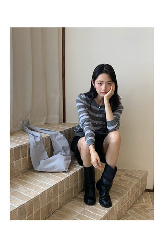 Striped Cardigan