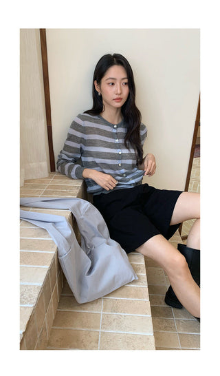 Striped Cardigan