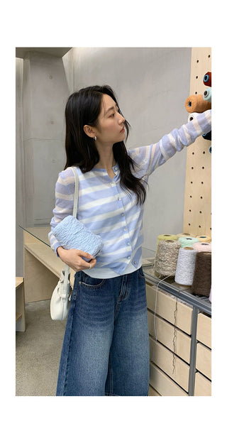 Striped Cardigan