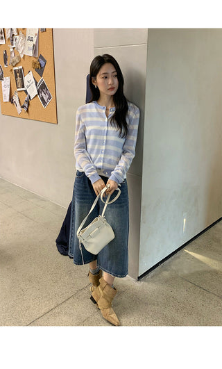 Striped Cardigan