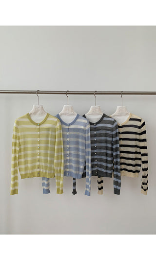 Striped Cardigan