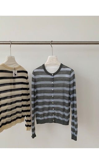 Striped Cardigan