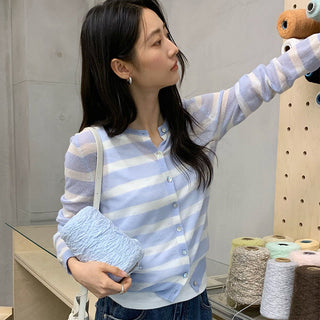 Striped Cardigan