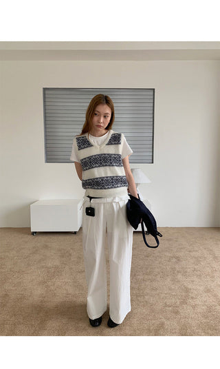 Knitted top