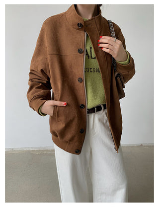 Suede Overalls
