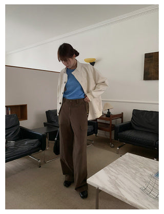 Suede Overalls