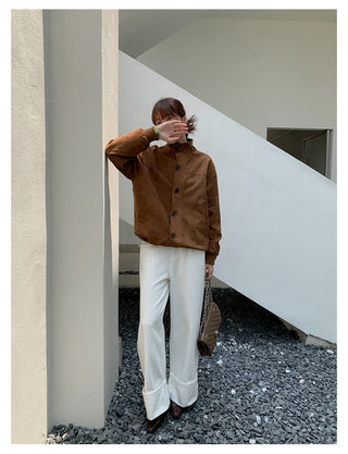 Suede Overalls