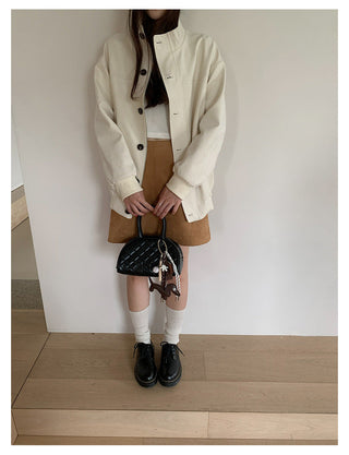 Suede Overalls