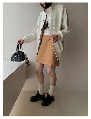 Suede Overalls