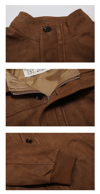 Suede Overalls