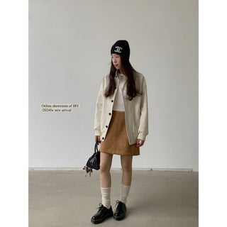 Suede Overalls