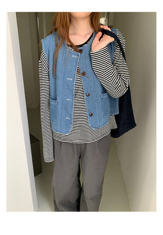 Denim Vest