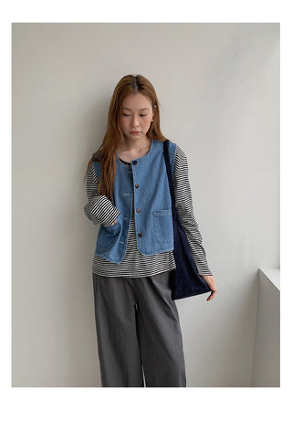 Denim Vest