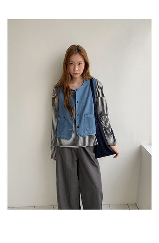 Denim Vest
