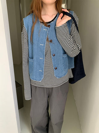 Denim Vest