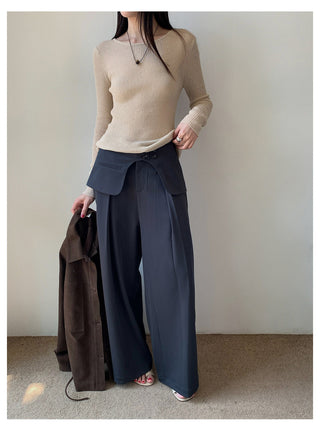 Slim Suit Pants