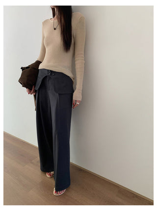 Slim Suit Pants