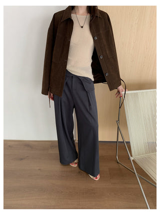 Slim Suit Pants