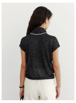 Scarf Knitwear Top