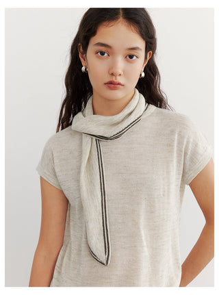 Scarf Knitwear Top