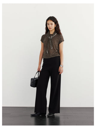 Scarf Knitwear Top