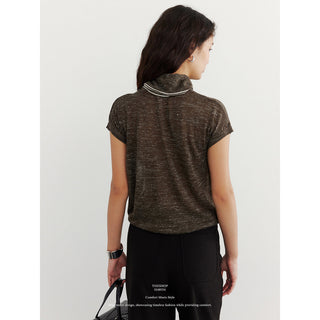 Scarf Knitwear Top