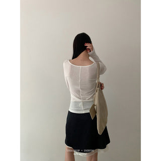 Henley White T-Shirt