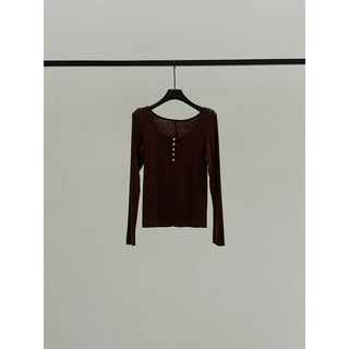 Henley White T-Shirt
