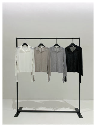 Lace-Up Slim T-Shirt