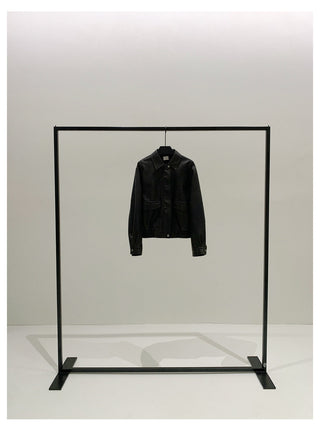 Leather Lapel Jacket