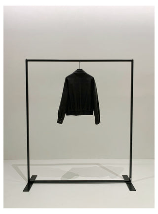Leather Lapel Jacket