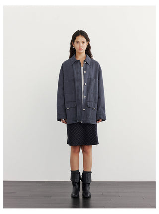 Cotton Overalls Jacket