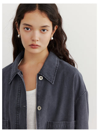 Cotton Overalls Jacket