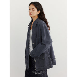 Cotton Overalls Jacket